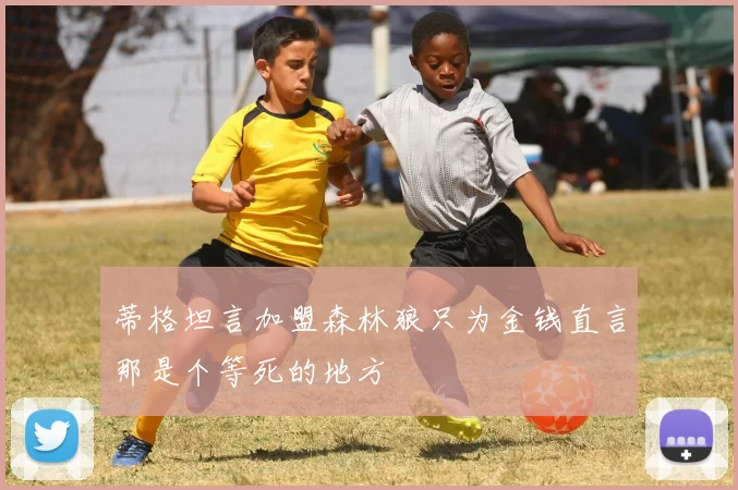 蒂格坦言加盟森林狼只为金钱直言那是个等死的地方